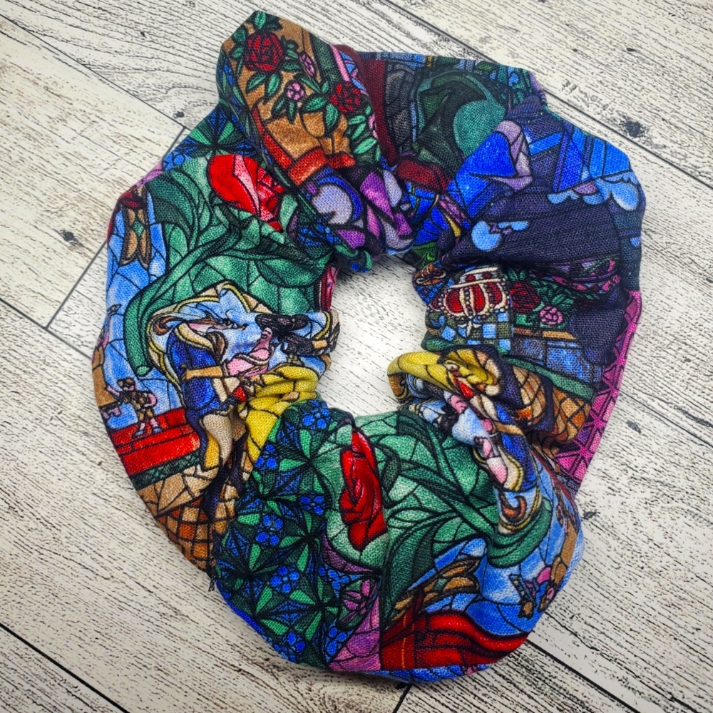 Beauty and the Beast scrunchie